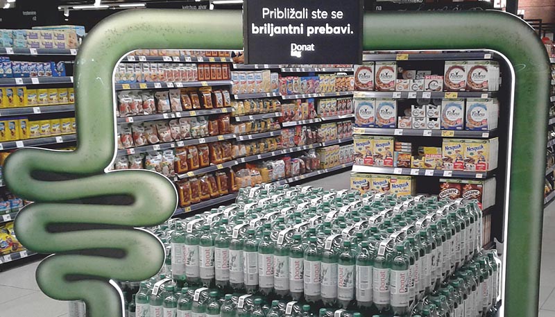 kovinsko žično stojalo donat